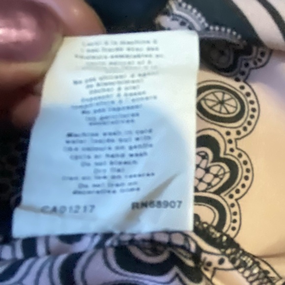 Le Chateau Vintage Black Pink Babydoll Satin Feminine Party Top- Sz-L - Picture 12 of 16